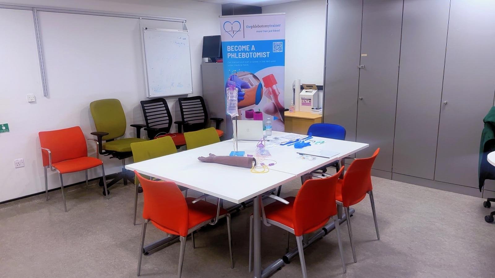 Westminster Council training room — classroom layout